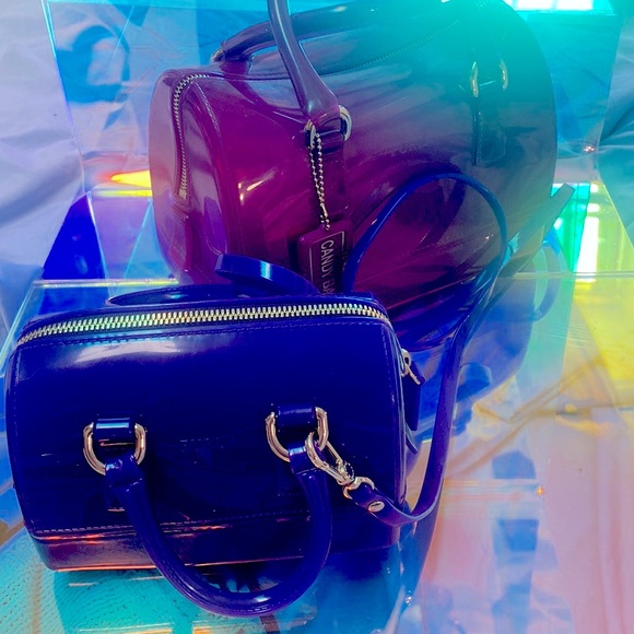 FURLA Candy bag grape mini, 2 ways, purple, authentic - Picture 9 of 13